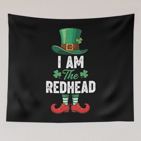 Item preview, Dibs On The Redhead I Am The Redhead Funny St Patricks Day designed and sold by OlakunleOloroz.