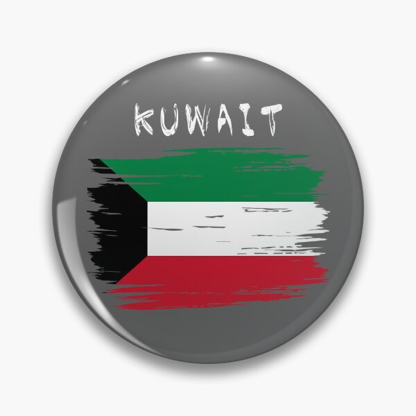 Item preview, Kuwait Flag Artistic Brush Stroke – Proud Kuwaiti Heritage designed and sold by mashmosh.