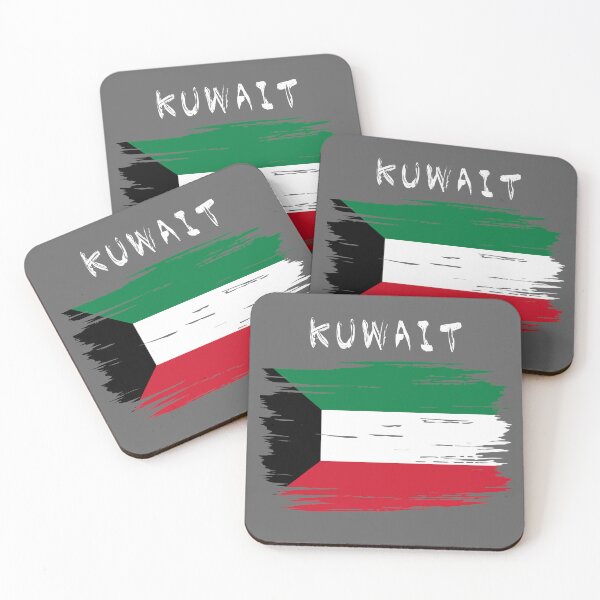 Item preview, Kuwait Flag Artistic Brush Stroke – Proud Kuwaiti Heritage designed and sold by mashmosh.