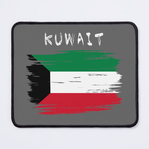 Item preview, Kuwait Flag Artistic Brush Stroke – Proud Kuwaiti Heritage designed and sold by mashmosh.