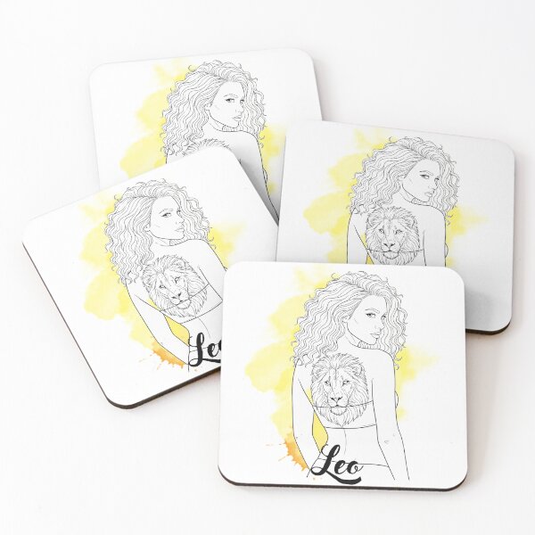 Aperçu de l'œuvre Signe astrologique du Lion (feu) créée et vendue par Relaxtarot.
