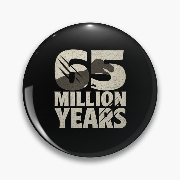 Item preview, 65 Million Years - Dinosaur Fossil Typography T-Shirt designed and sold by MKreative Studio.