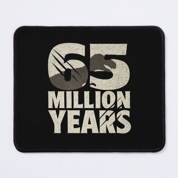 Item preview, 65 Million Years - Dinosaur Fossil Typography T-Shirt designed and sold by MKreative Studio.