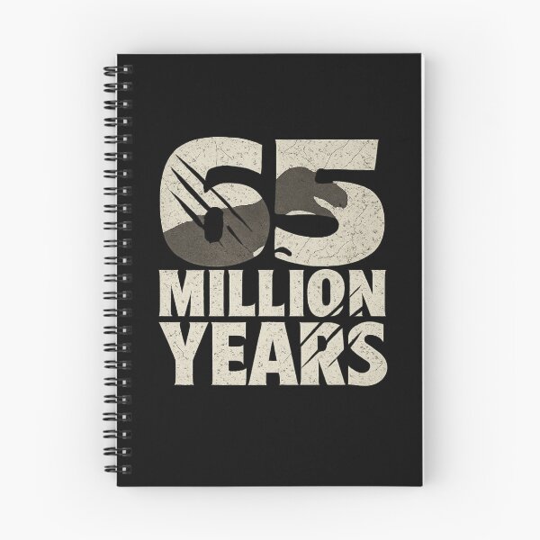 Item preview, 65 Million Years - Dinosaur Fossil Typography T-Shirt designed and sold by MKreative Studio.