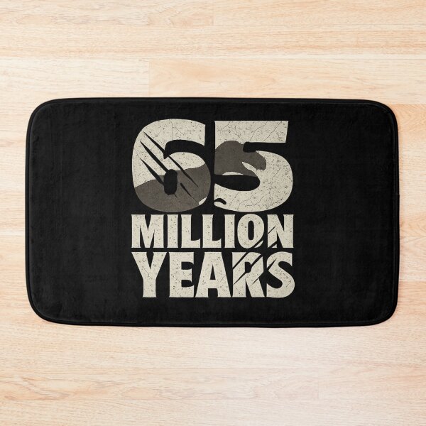 Item preview, 65 Million Years - Dinosaur Fossil Typography T-Shirt designed and sold by MKreative Studio.