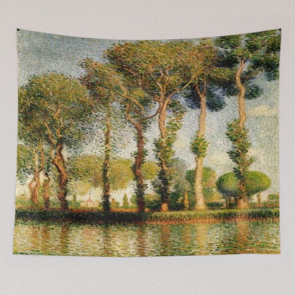 Item preview, Poplars on the River Epte  – Symphony of Nature designed and sold by artdesignsnow.