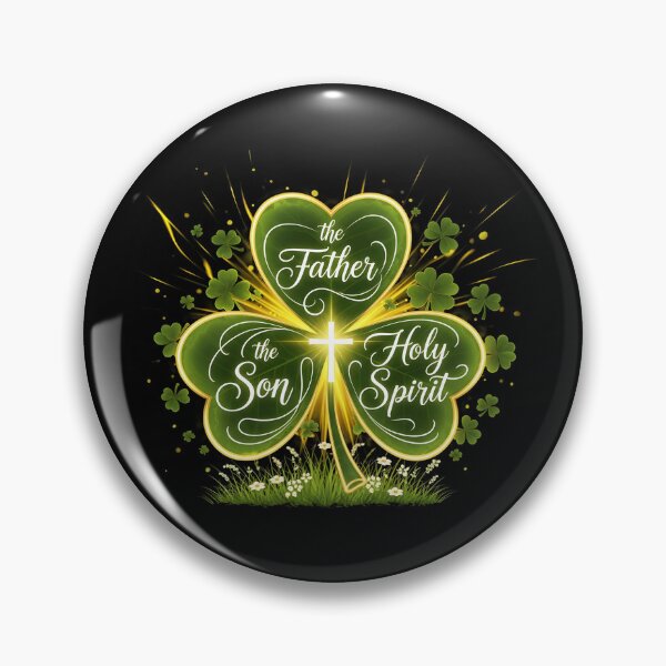 Aperçu de l'œuvre Père, Fils, Saint-Esprit, Saint-Patrick, Irlandais chrétiens créée et vendue par OlakunleOloroz.