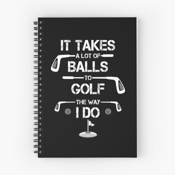 Item preview, Funny Golf Golfer Golfing It Takes Balls 18 Holes Handicap Course designed and sold by Basti09.