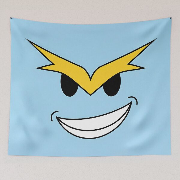 Item preview, Mischievous Smile Face Art | Minimal Abstract Expression Illustration | Bold Cartoon Graphic Design designed and sold by AbstractAuraArt.