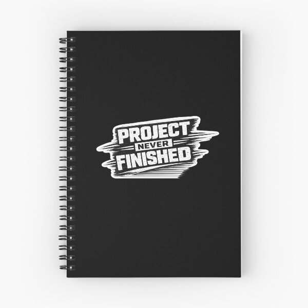 Item preview, Project Never Finished – Garage Life & Car Builder Sticker designed and sold by Wolf Garage.
