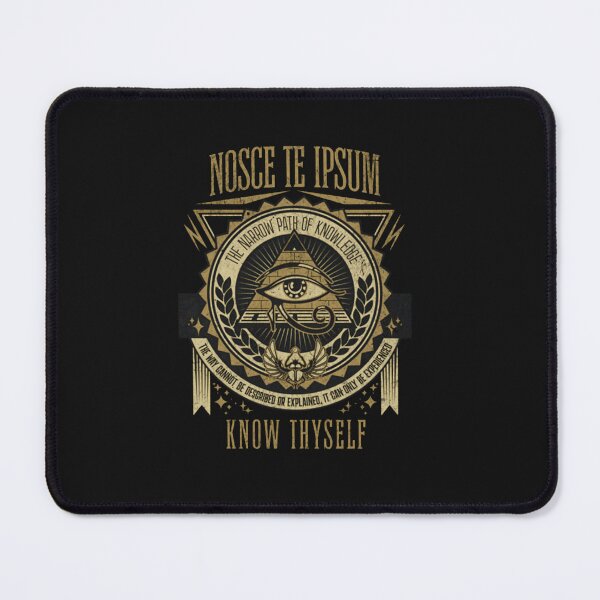 Item preview, Nosce Te Ipsum - Know Thyself Eye Of Horu designed and sold by Doggy-Boggy.