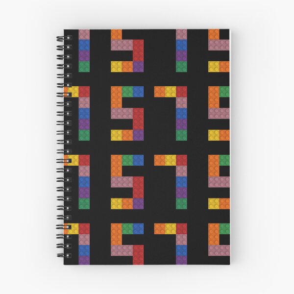 Item preview, 57 numbering made of colorful bricks designed and sold by Brickification.