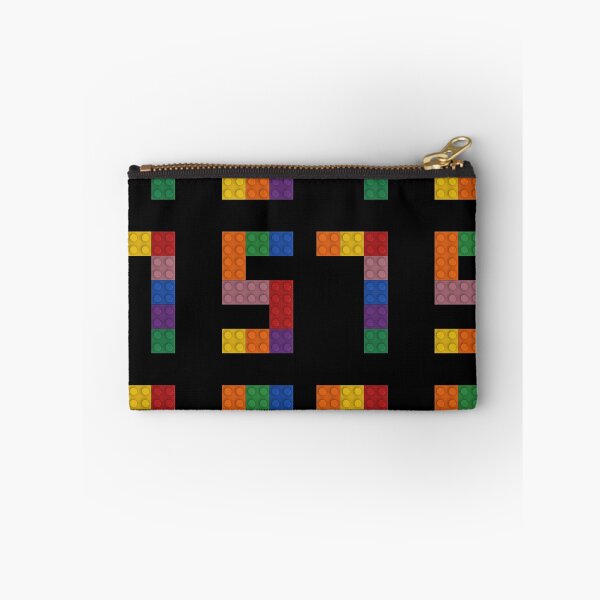 Item preview, 57 numbering made of colorful bricks designed and sold by Brickification.