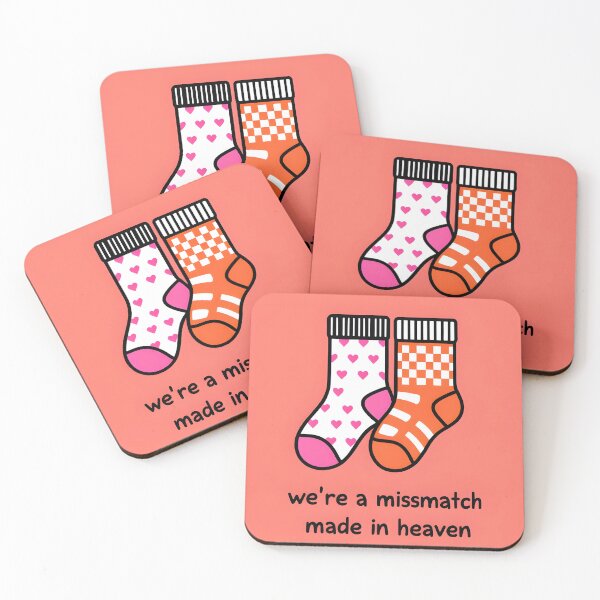 Item preview, We’re a Mismatch Made in Heaven Cute Valentine Greeting Card designed and sold by FestivityFinds.