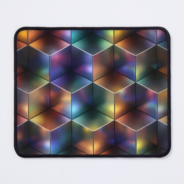 Item preview, Prism Cube Mosaic designed and sold by Kaleidoscope Print.