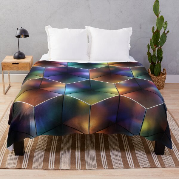 Item preview, Prism Cube Mosaic designed and sold by Kaleidoscope Print.