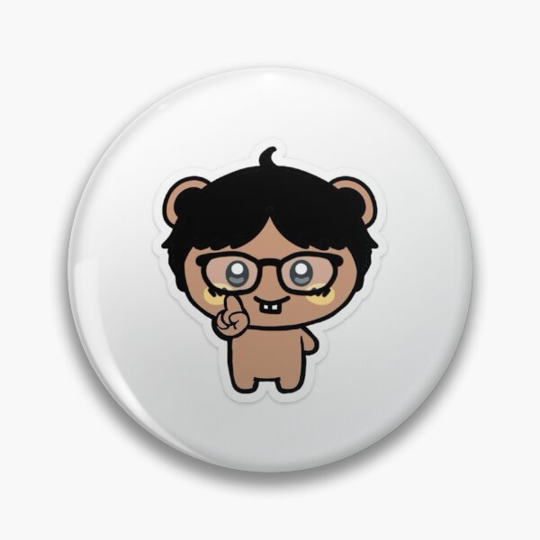 Item preview, Nerd actually bubu dudu brown bear glasses grizzly designed and sold by krissyh2o.