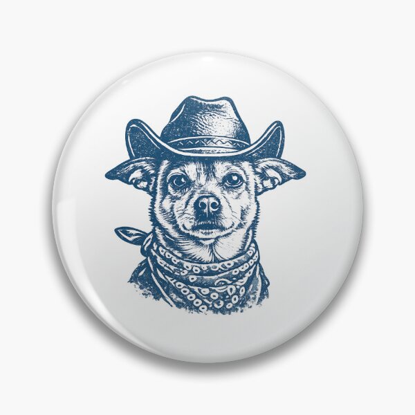 Item preview, Cowboy Chihuahua Dog designed and sold by SterlingSaddle.