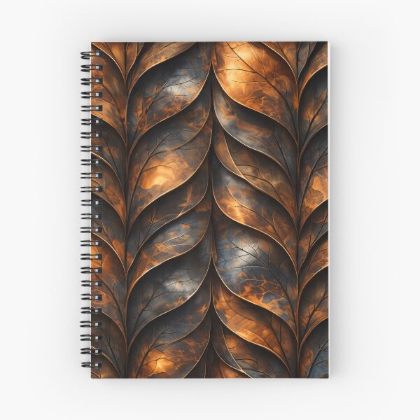 Item preview, Copper Leaf Weave designed and sold by Kaleidoscope Print.