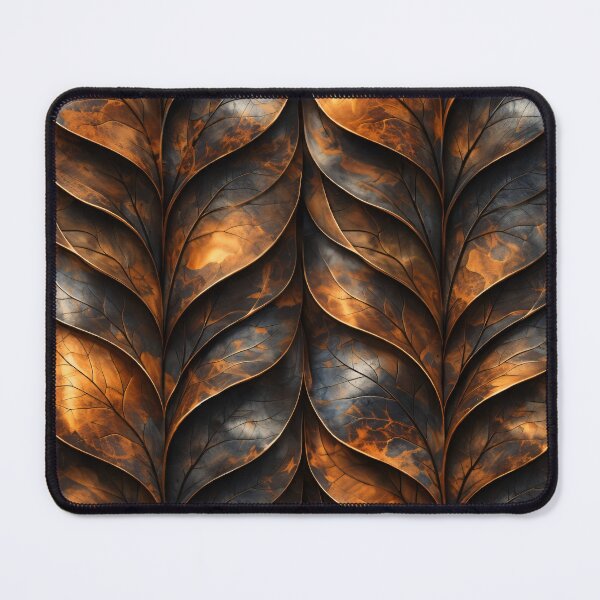 Item preview, Copper Leaf Weave designed and sold by Kaleidoscope Print.