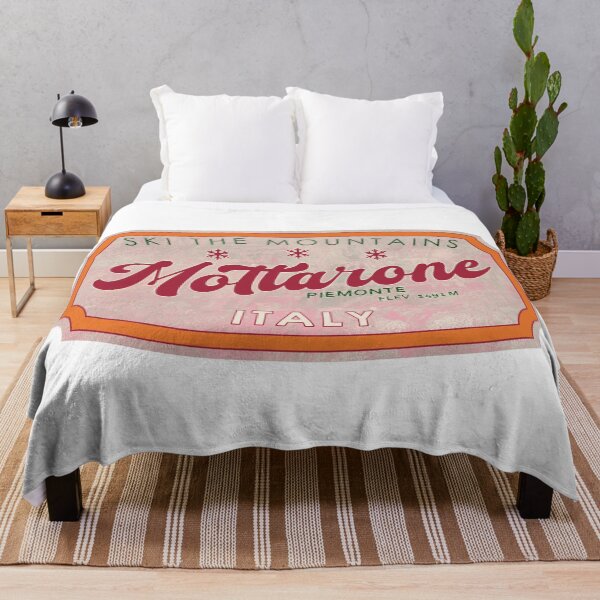 Item preview, Mottarone, Italy, Piemonte, Ski, textured skiing badge designed and sold by Wanderful-roads.