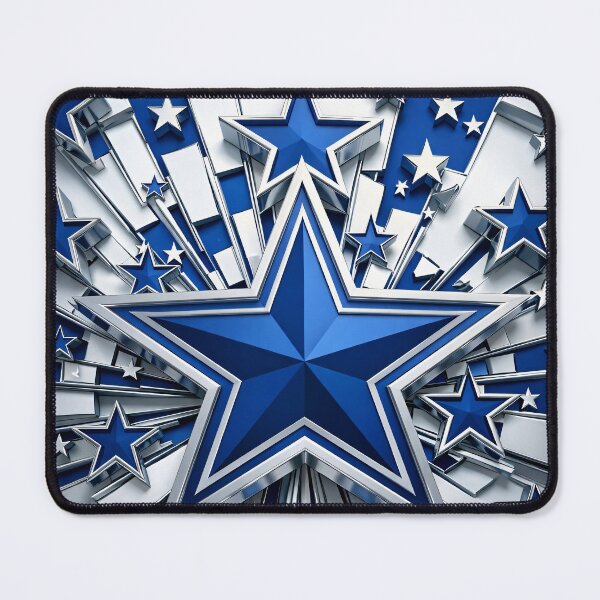 Item preview, Blue Starburst designed and sold by Kaleidoscope Print.