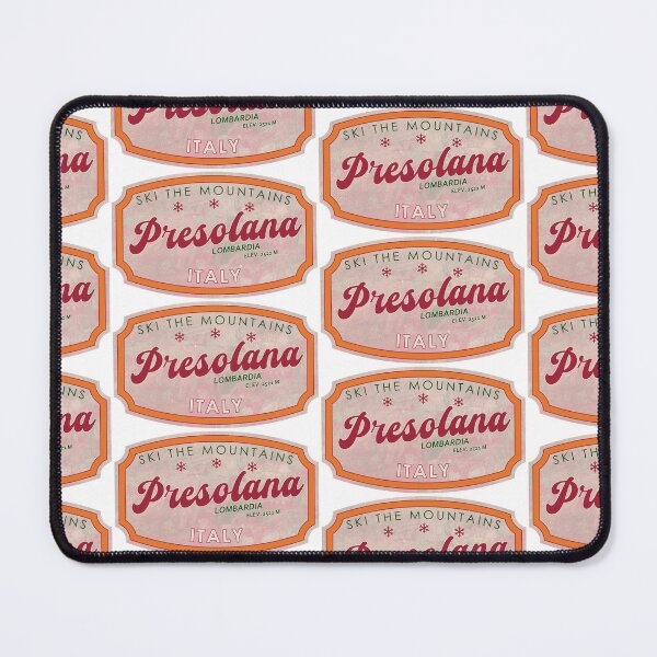 Item preview, Presolana, Italy, Lombardia, Ski, textured skiing badge designed and sold by Wanderful-roads.