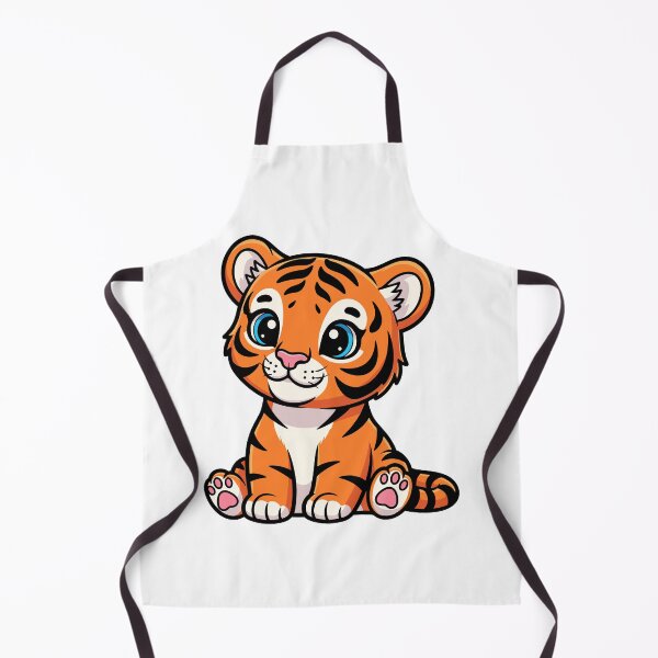 Item preview, Cute Cartoon Baby Tiger Sitting designed and sold by IN Tales.