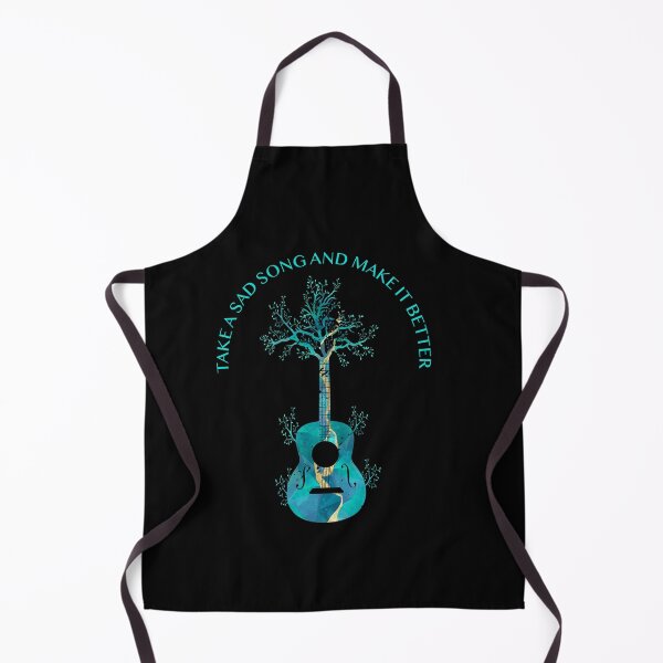 Item preview, Take a sad song and make it better Acoustic Guitar Tree Art designed and sold by Uncer59.