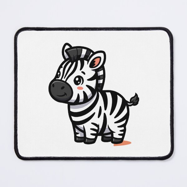 Item preview, Cute Cartoon Baby Zebra Smiling designed and sold by IN Tales.