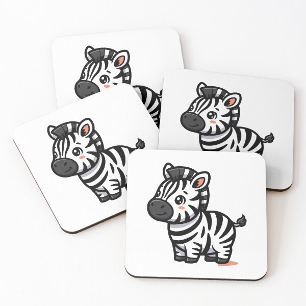 Item preview, Cute Cartoon Baby Zebra Smiling designed and sold by IN Tales.