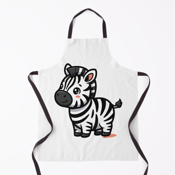 Item preview, Cute Cartoon Baby Zebra Smiling designed and sold by IN Tales.