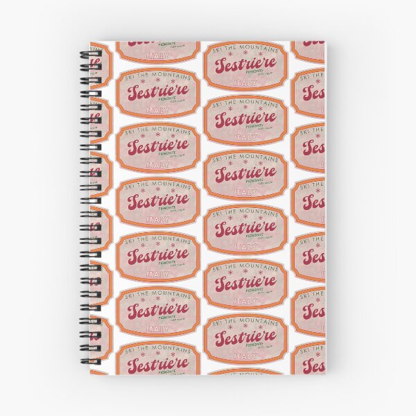 Item preview, Sestriere, Italy, Piemonte, Ski, textured skiing badge designed and sold by Wanderful-roads.