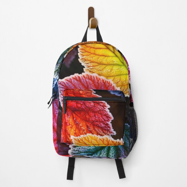 Item preview, Frosted Colorburst Leaves designed and sold by Kaleidoscope Print.