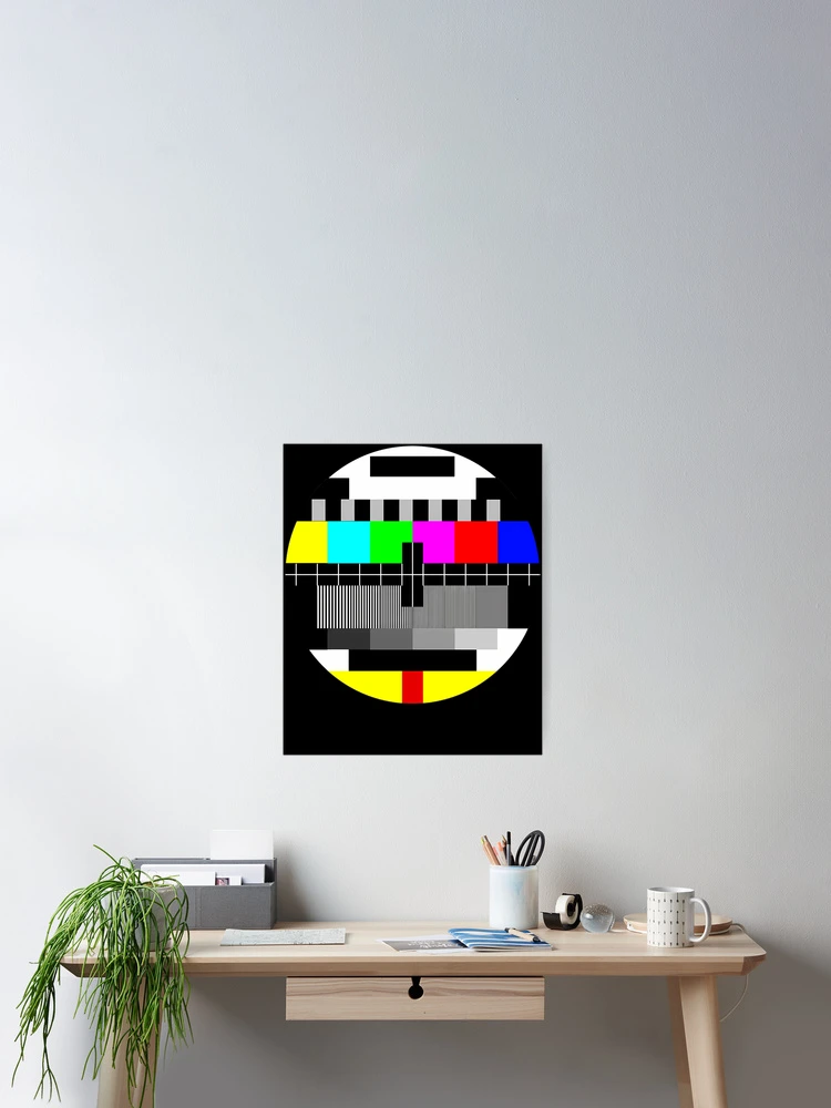 Thumbnail 2 of 3, Poster, Tv Test Pattern designed and sold by RiVeTILL.