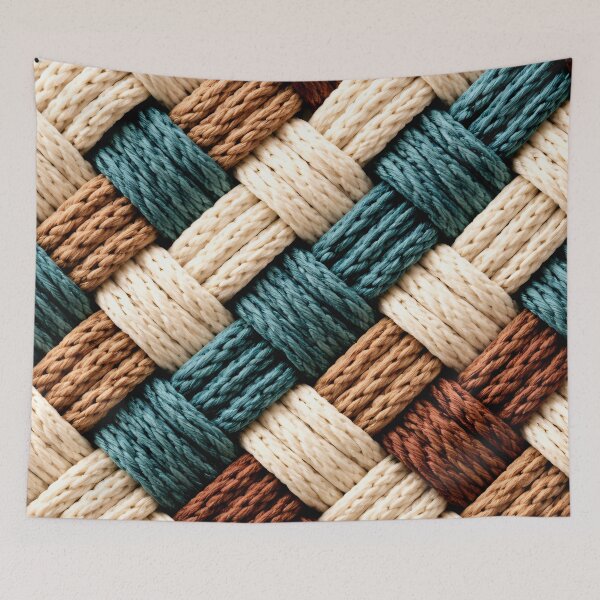 Item preview, Woven Rope Lattice designed and sold by Kaleidoscope Print.