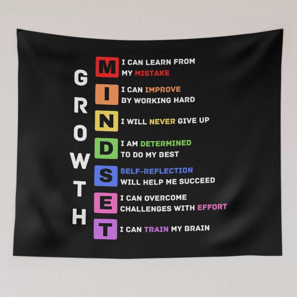 Item preview, Growth Mindset Quote Design designed and sold by bkekmqmher66.