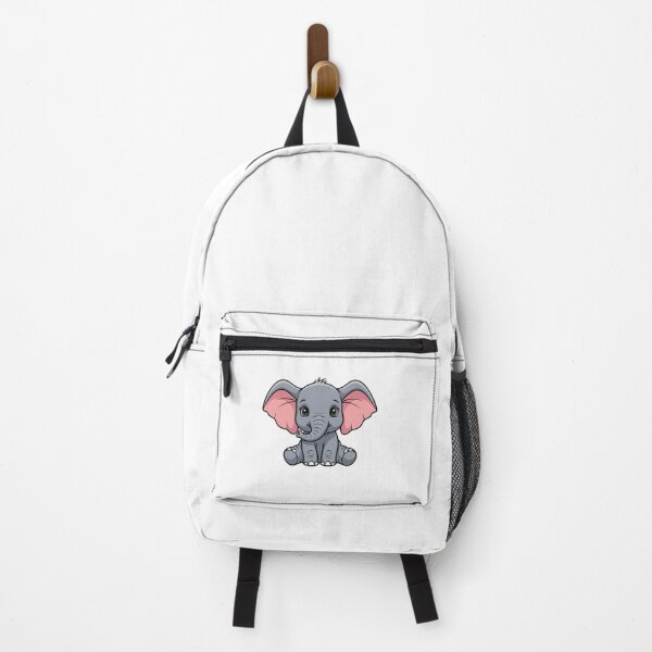 Item preview, Cute Cartoon Baby Elephant Sitting designed and sold by IN Tales.