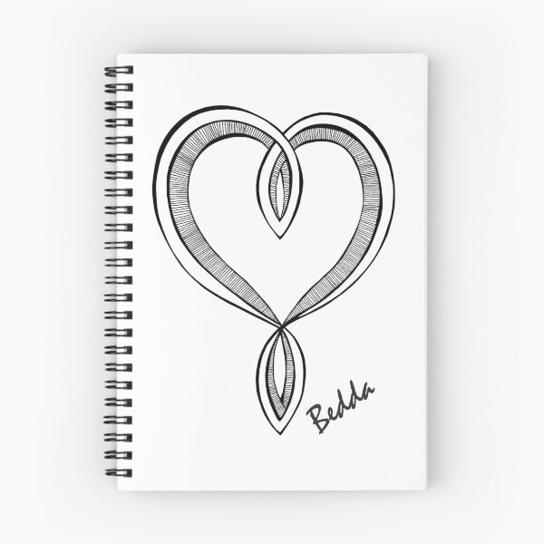 Item preview, Love Heart Collection 12 - Black on White designed and sold by EthaArch.