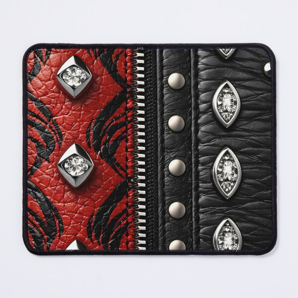 Item preview, Studded Leather Luxe designed and sold by Kaleidoscope Print.