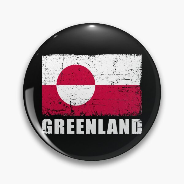 Item preview, Greenland Flag designed and sold by PatternGallery.