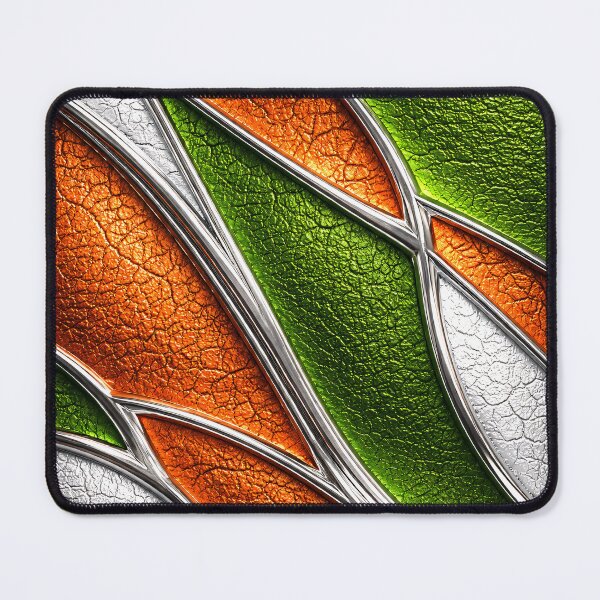Item preview, Citrus Chrome Waves designed and sold by Kaleidoscope Print.