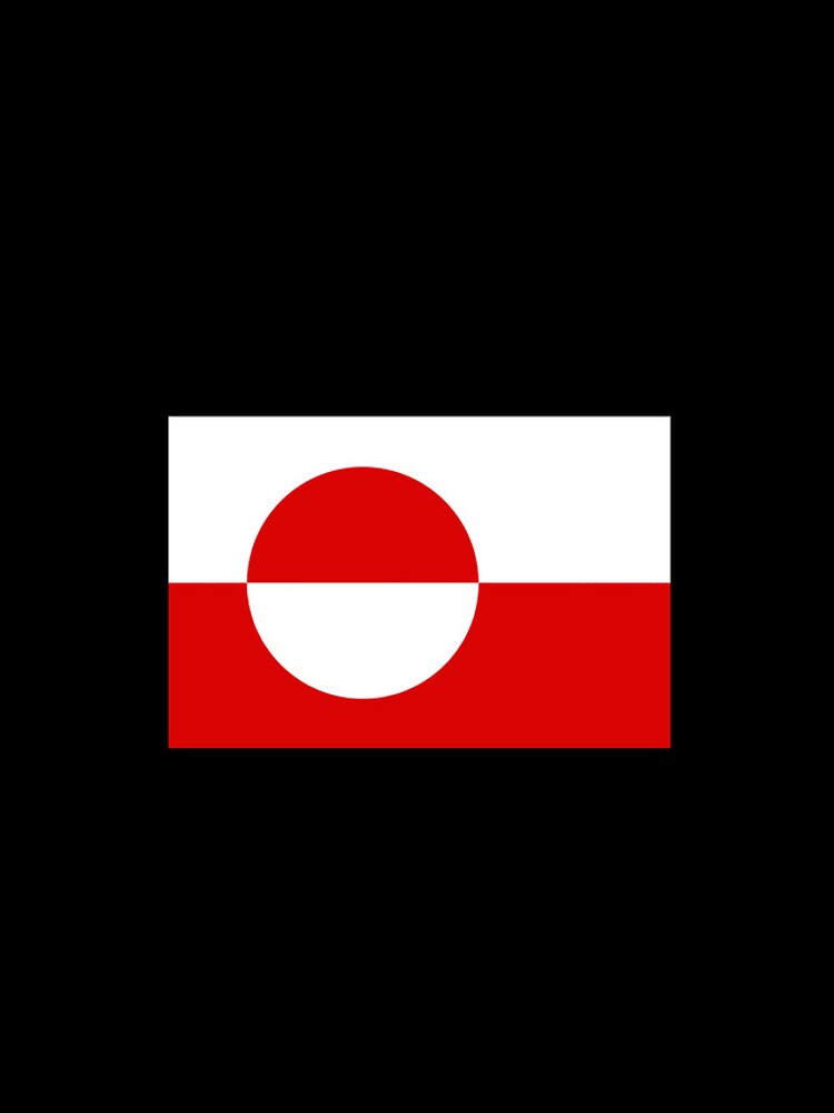 Thumbnail 4 of 4, iPhone Case, Greenland Flag designed and sold by PatternGallery.