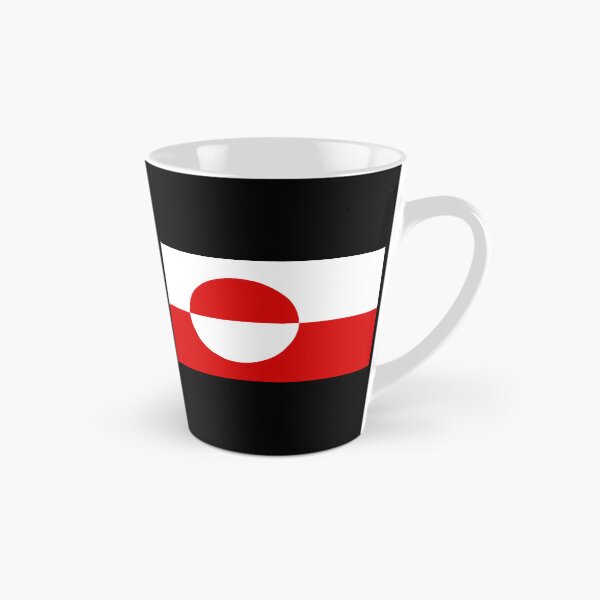 Item preview, Greenland Flag designed and sold by PatternGallery.