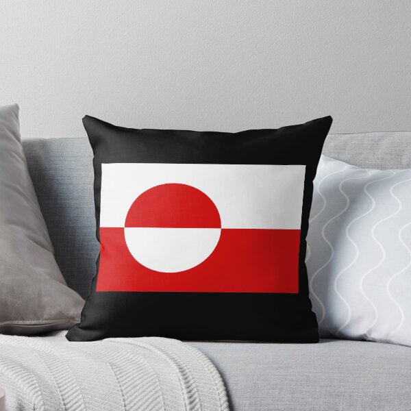 Item preview, Greenland Flag designed and sold by PatternGallery.