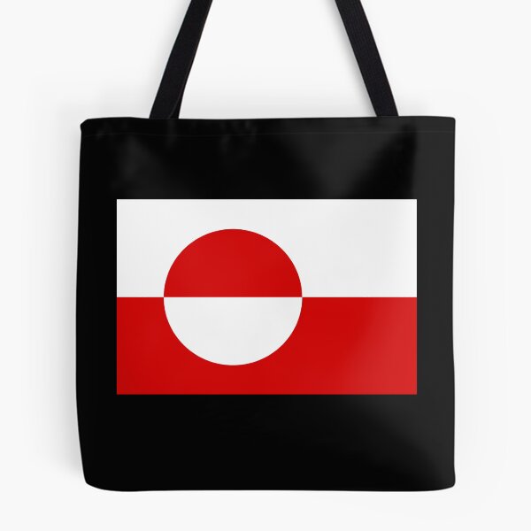 Item preview, Greenland Flag designed and sold by PatternGallery.