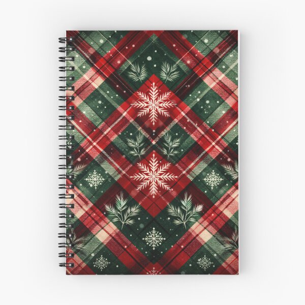 Item preview, Snowflake Tartan Plaid designed and sold by Kaleidoscope Print.