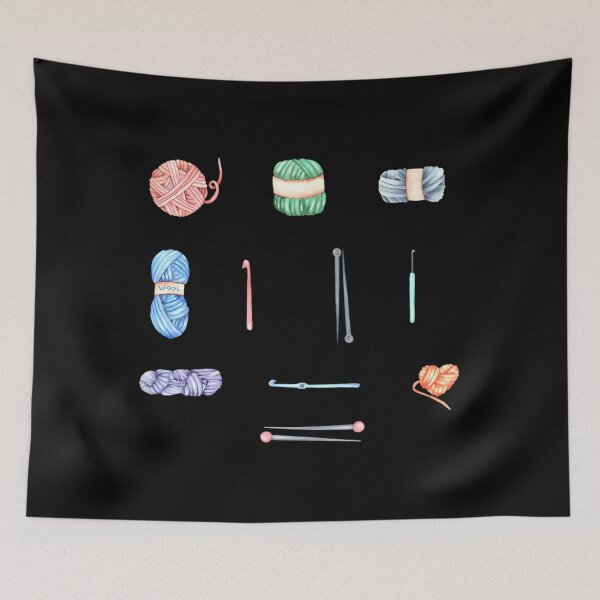 Item preview, Knitting Crochet Addict Icons designed and sold by bkekmqmher66.