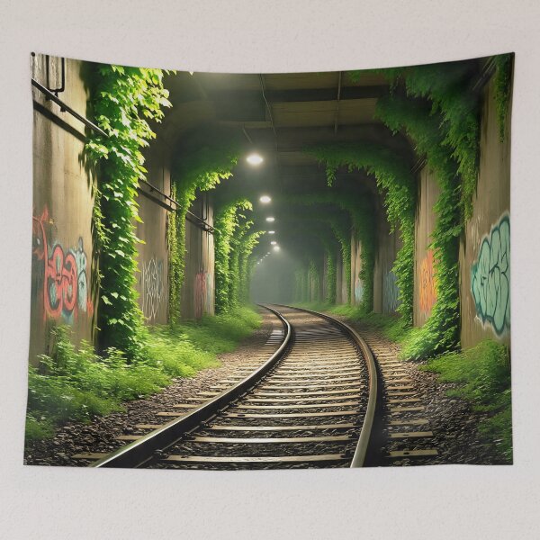 Item preview, Rail Tunnel  designed and sold by AwesomeDigiShop.