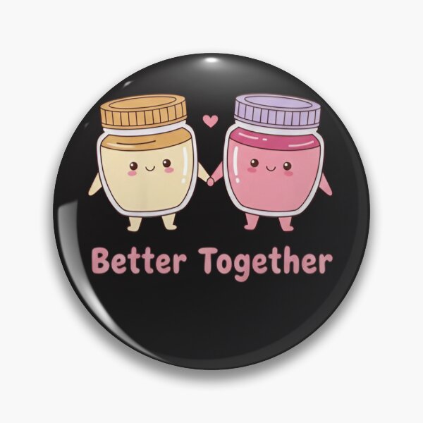 Item preview, Cute Peanut Butter and Jelly Couple Kawaii Valentine T-Shirt  PB&J Love Cartoon Matching Gift Tee designed and sold by ZyxDes.